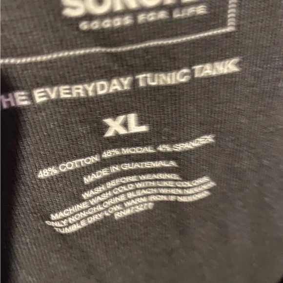 Tunic layering tank top
Size extra large 
Color Asphalt - Picture 6 of 7